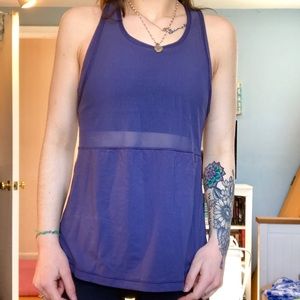 Mesh Lululemon Athletica Tank with Sports Bra